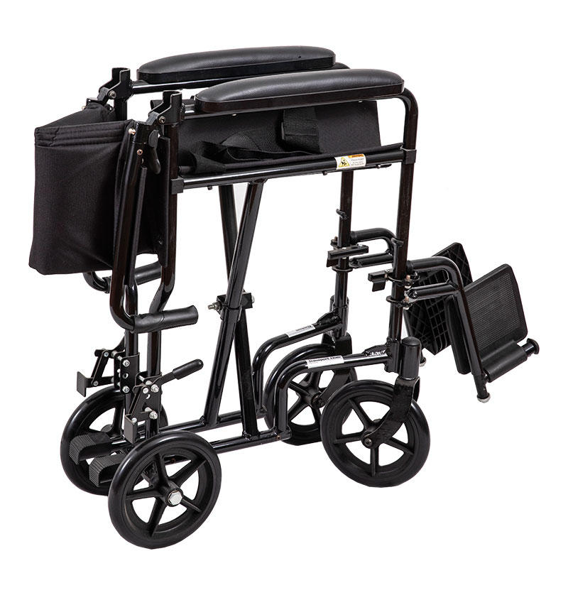 Foldable 19' Width Transport Chair