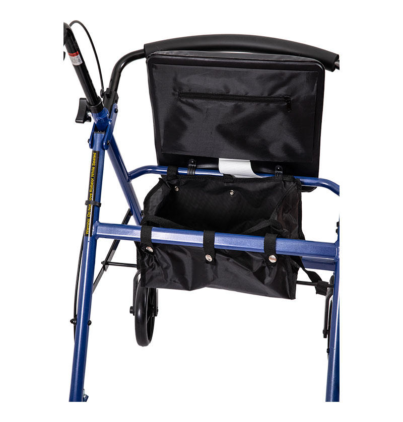 Aluminum Walker Rollator with 6' casters