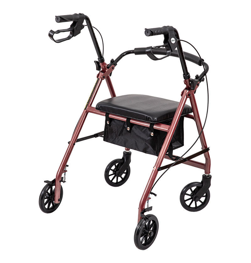 Aluminum Rollator with 7. 5' casters